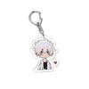 6CM Anime Keychain Women Link Click Key for Men Charles Key Ring Bag Acrylic Car Keyring Cute Acrylic Pendant Key Cosplay Gift