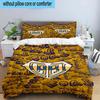 3pcs Boca Juniors Football Club Design Bedding Set Duvet Cover Closure Includes 1 Duvet Cover & 2 Pillowcases Bedding Sets Home Decor Gifts