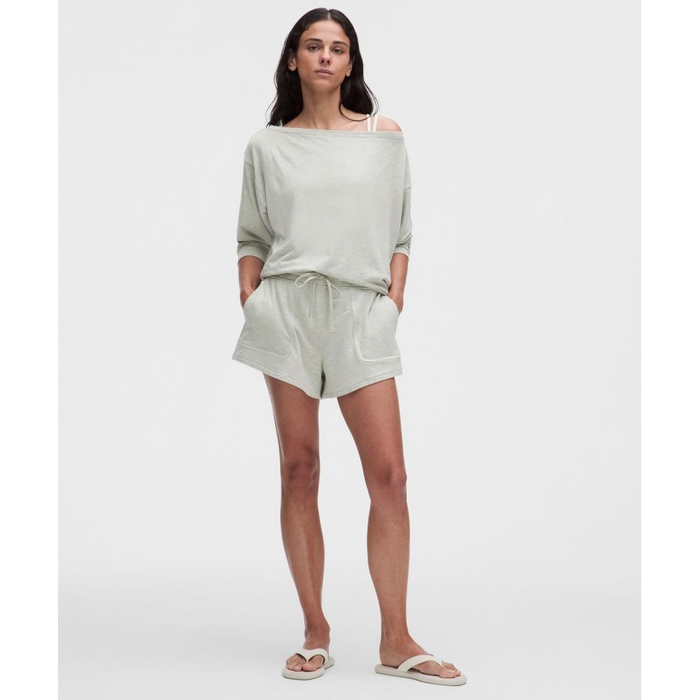 Lullulemon Be Calm Mid-Rise Shorts 3-Inch *Updated Fabric Madw