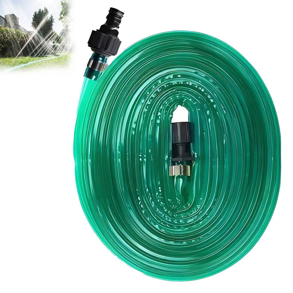 Garden PVC Spray Water Hose High-press Save Water Seepage Pipe Garden Spray Hose for Lawn Garden Plants Irritating 7.5/10/15M