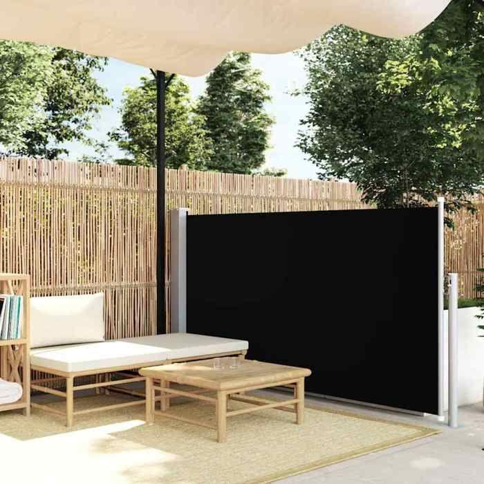VidaXL Retractable Patio Side Awning Side Blind Sun Shelter Garden Terrace Balcony Outdoor Resistant 48382