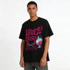Love Poison Graphic Tee Heart Potion Rose Print 18 Plus Casual Top Pure cotton T-shirt