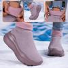 Men's Sneakers Warm Cotton Snow Ankle Boots Casual Shoes Couple Platform Shoes Men Boots Designer Shoes Warm Sock Boots
