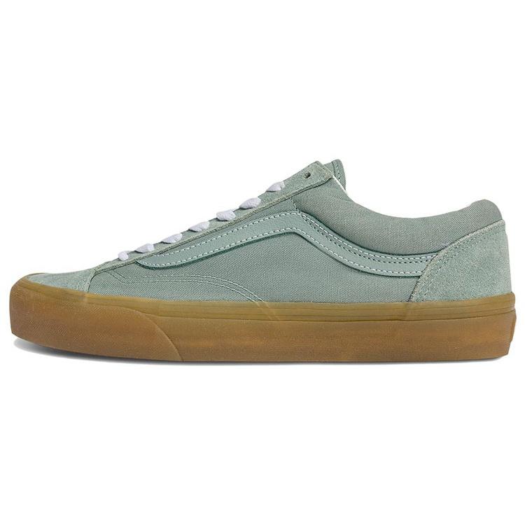 Vans Style 36 Retro Low Top Skate Shoes Unisex Green Men s VN0A54F6YV2 EU 36