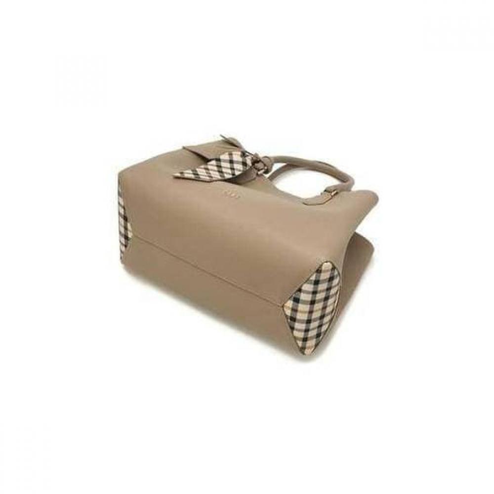 Daks Ivory Check Block Tote Bag Dcba5e132i2