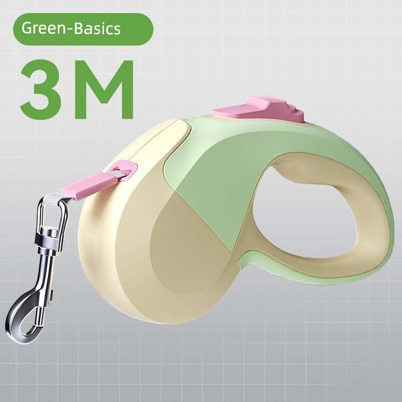 

Кошка Собака Автоматический Выдвижной Поводок Выгул Собаки Ночью со Светом Собака Среднего размера Взрывозащищенный Товары для питомцев Mango Green 3 m-without lights