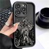Capa Preta Firm Faith Eye Step para iPhone 14/15/16/17 Pro Max