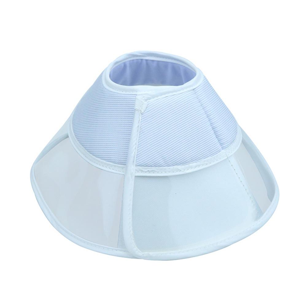 Comfortable Cat Recovery Cone Collar Soft Cat Elizabethan Ring Reusable Pet Protective Collar  Dogs