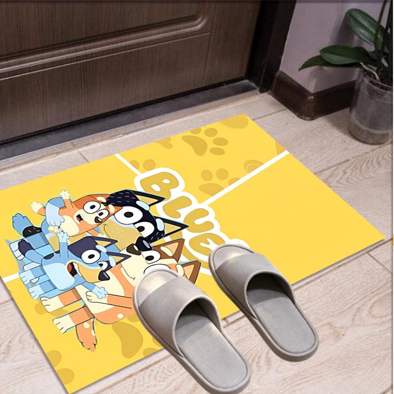 Bluey Pattern Rug, Indoor/Outdoor Mat, for Picnic, Gameroom, Bedroom, Office, Living Room, Home Decor Carpet, Birthday Gift