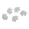 5 stücke Eisen Auf Patches Glänzend Niedlichen Einhorn Muster Strass Patches Hot Melt Adhesive Eisen Auf
