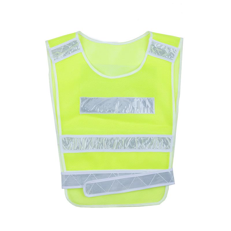 Breathable Mesh Reflective Safety Vest for Construction and Traffic Inspections