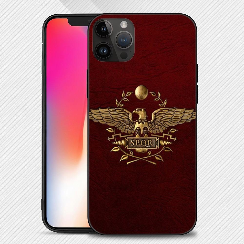 

Чохол для телефону SPQR Roman Imperial legion iphone15 14 13 12 11 Pro Max Mini X 7 8 Soft Case iPhone11