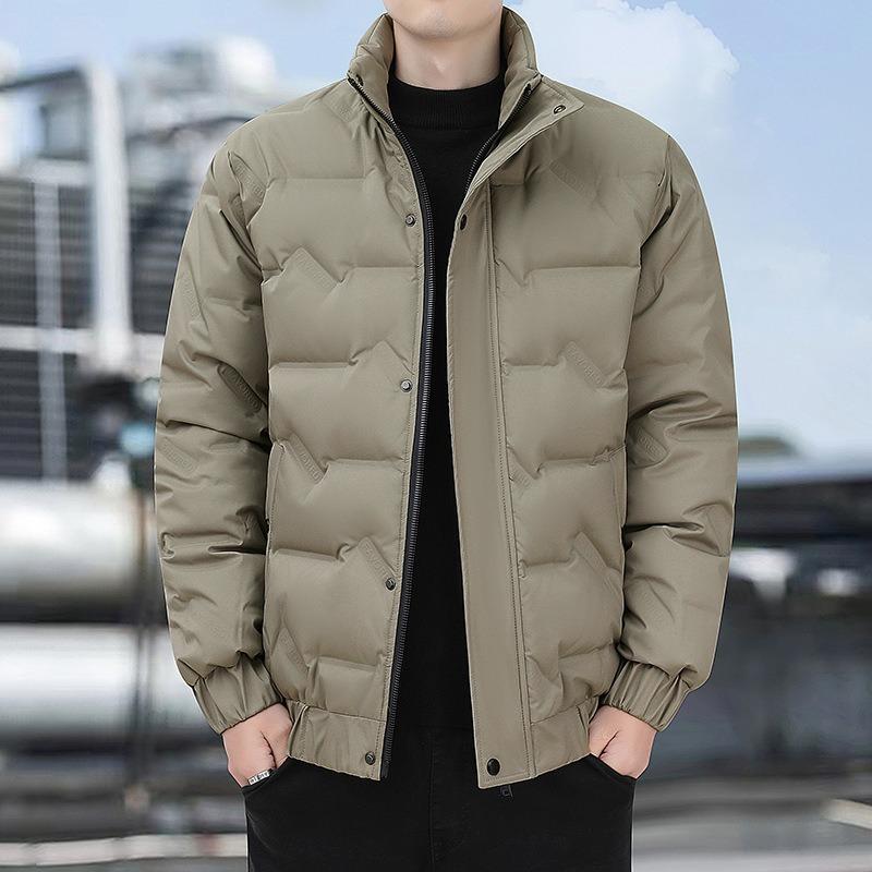 Graphene Warm New Light Warm Down Jacket Men's Winter Trendy Brand Stand-up Collar Winter Clothing Thickened White Duck Down Jacket