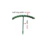 Plastic Plant Support Pile Frame Greenhouse Arrangement Semicircle Fixed Rod Indoor Flower Plant Vine Climbing Bracket