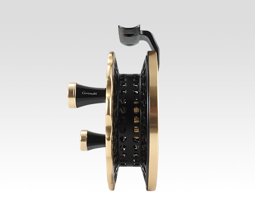 Kurodai Kobo Kurodaishi THE ATHLETE Hechi (Athlete Hechi) Hechi Reel 90W-BG (Black/Gold)