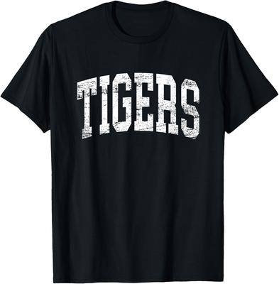Vintage Tigers Graphic T-shirt