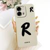 For Oppo A6s 4G CPH2815 5G CPH2789 Cover For Oppo A6 Pro 5G India CPH2827 Case Luxury A-Z Letters Fashion Cool Crown Silicone