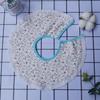 6-Layer Cotton Baby Bib - 360° Absorbent Gauze, Korean Style