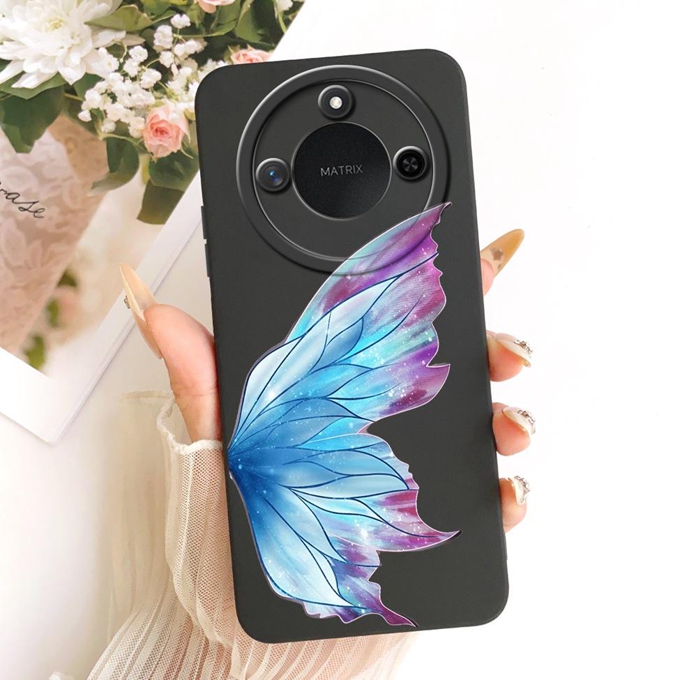 6.8'' For Honor X9c Smart Case Silicone Fashion Luxury Cute Cartoon Painted Cover For Honor X9c Smart Funda