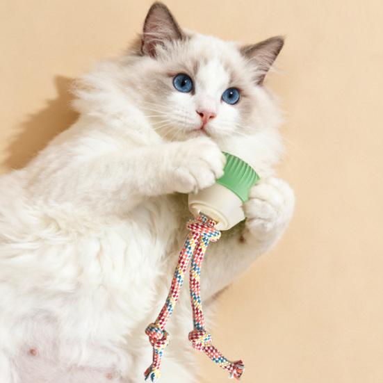 Interactive Cat Ball Dogs Rechargeable Smart Rotating Ball Pets Moving Ball with Recording Function for Indoor Outdoor Exercise Training Stimulation