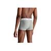 Calvin Klein Logo Low Rise Boxer Briefs 3 Pack Men Underwear Gray U2664GKS0