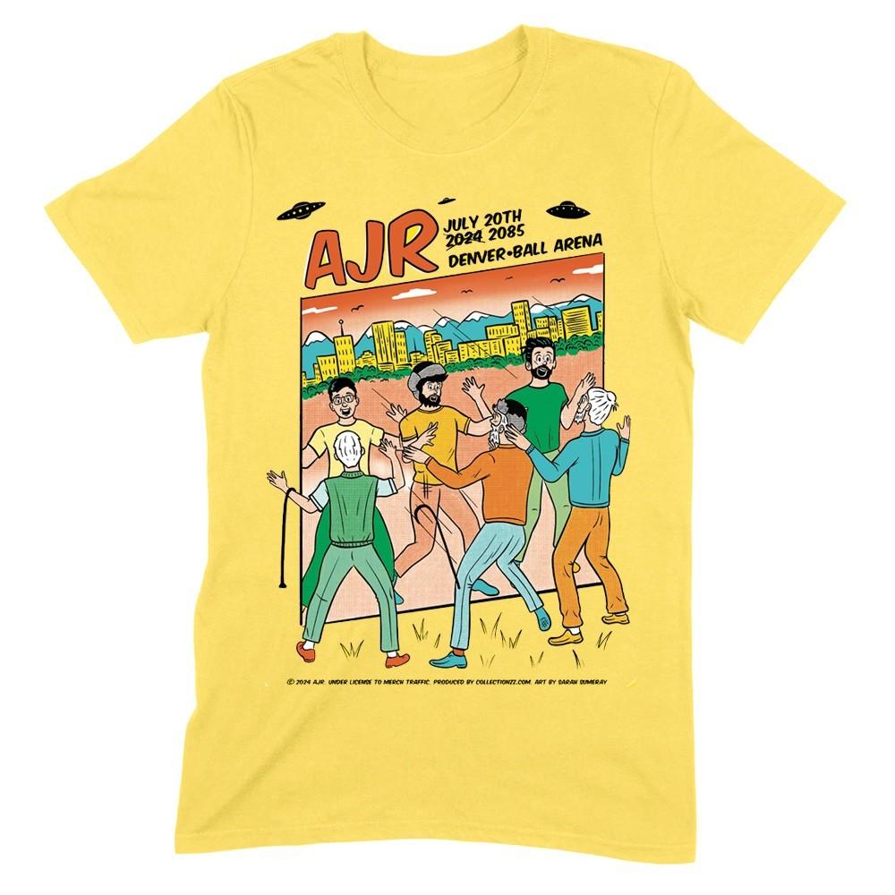 

New AJR 2085 MenBlack S-235XL Tee 20D264 Unisex T-Shirt XXXXL