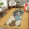 Super Hero Fashion Floor Mat Non-Slip Washable Rug for Living Bedroom