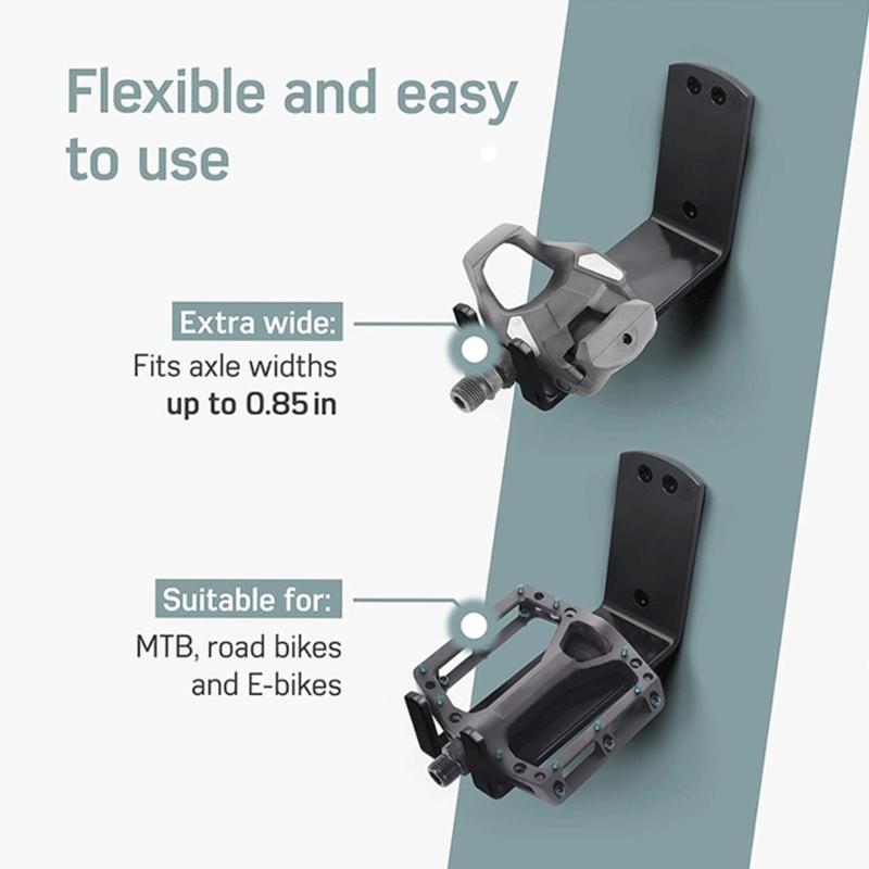Adjustable Pedal Wall Mount Versatile Wall Hook Rack for Pedals Wall Mounted Holder Organize Your Space with Ease