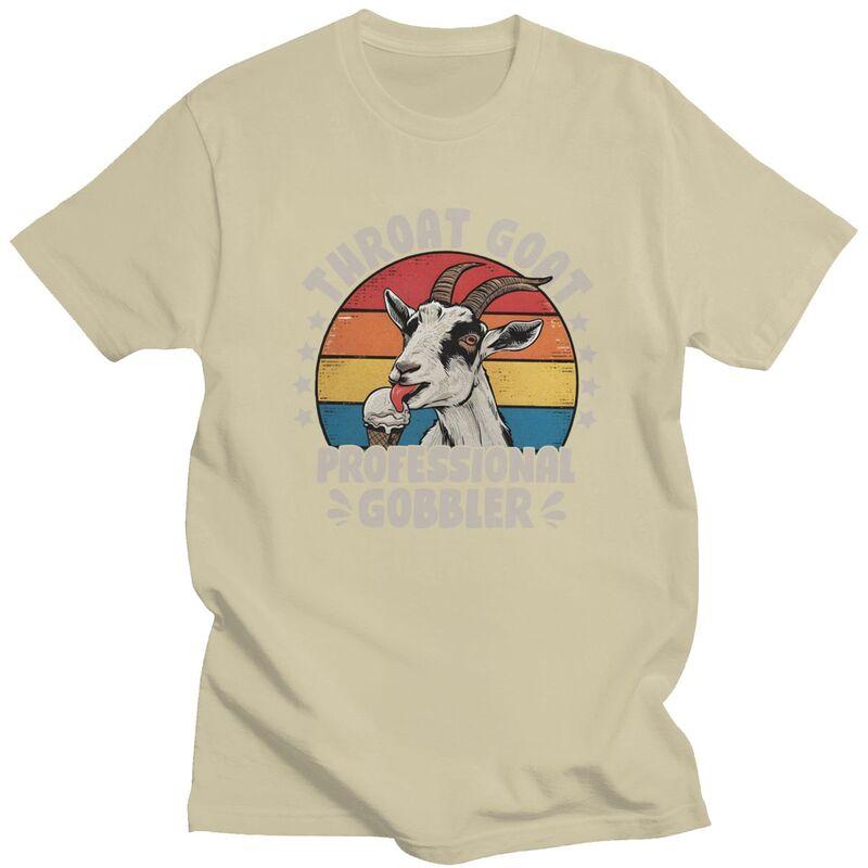 Male Throat Goat Professional Gobbler T Shirt Streetwear Short Sleeves 100 Cotton Sarcastic Saying Tshirt Leisure Tees Shirt
