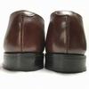 Vintage Desborough Made in England Monk Strap Braun Größe 6.5 / 25.0cm(GEBRAUCHT)
