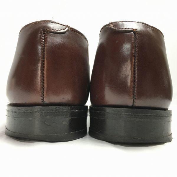 Vintage Desborough Vyrobeno v Anglii Monk Strap Hnědá Velikost 6.5 / 25.0cm(POUŽITÝ)