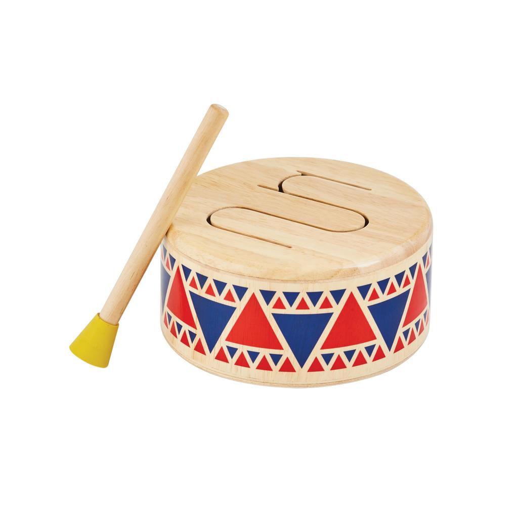 Plantoys 6404 Solid Drum, Body Size: 16 x 16 x 8.5cm