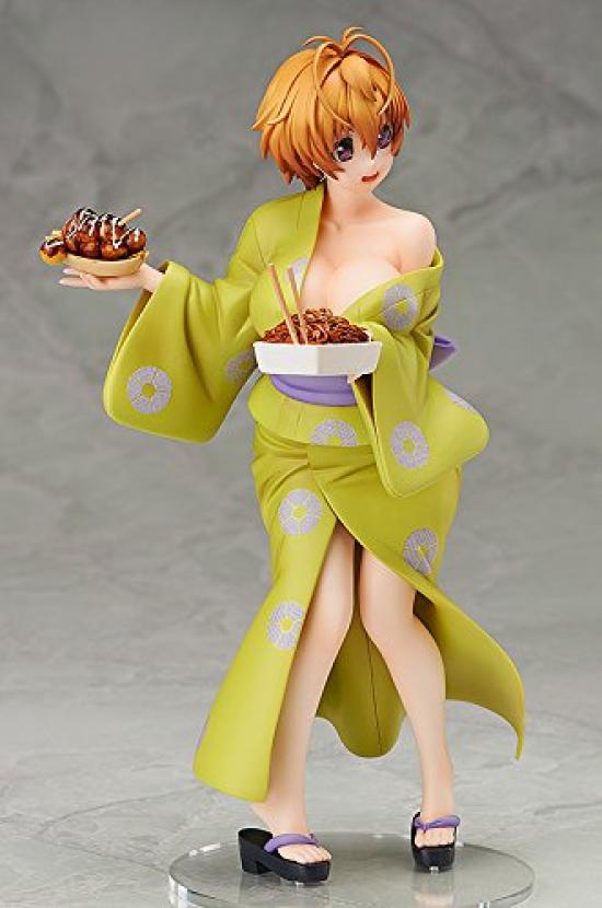 First Cosmic Velocity Watanuki Fuuri Yukata Scale PVC Painted Complete Figure Ver. 1/8
