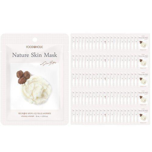 

[FoodaHolic](100 sheets) FoodaHolic Nature Skin Shea Butter Mask Pack_631373