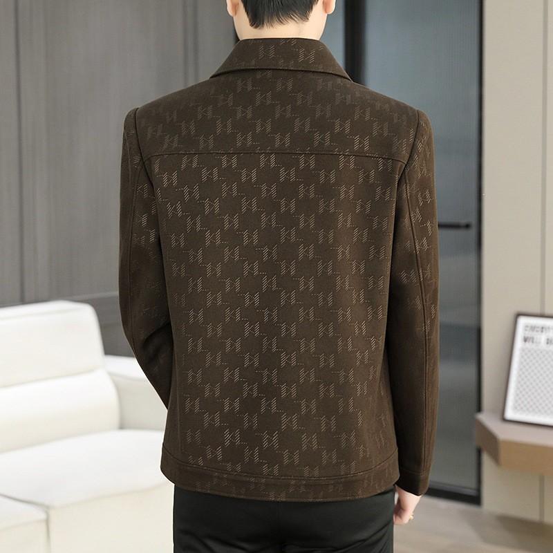 Mens 2026 Relaxed Fit Lapel Jacket Casual Trendy Lightweight Outerwear Young Adults