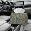 2D Flat,1pc Vintage Botanical Artistic - Elegant Tissue Box, Floral Vine Pattern Muted -Door for Home, Party, Car, Kitchen, Dining Table, for Home Dec