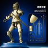 Electroplate Metallic Texture Lucky 13 Doll Figure Movable Joint Puppet Joint Magnetic Building Block 3D Assembled Boy Toy Gift
