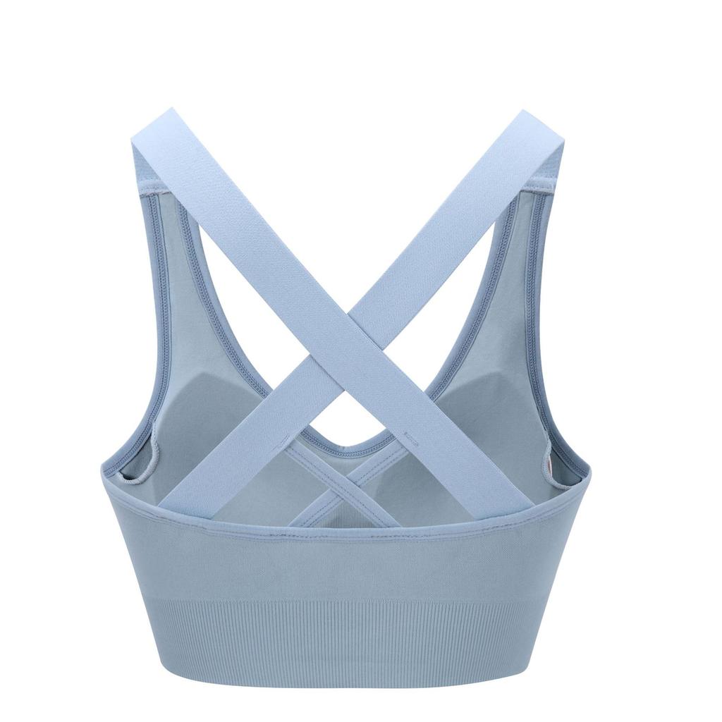 Women Plus Size Cross Back Shockproof Quick Dry Sports Bra For Yoga Running Gym