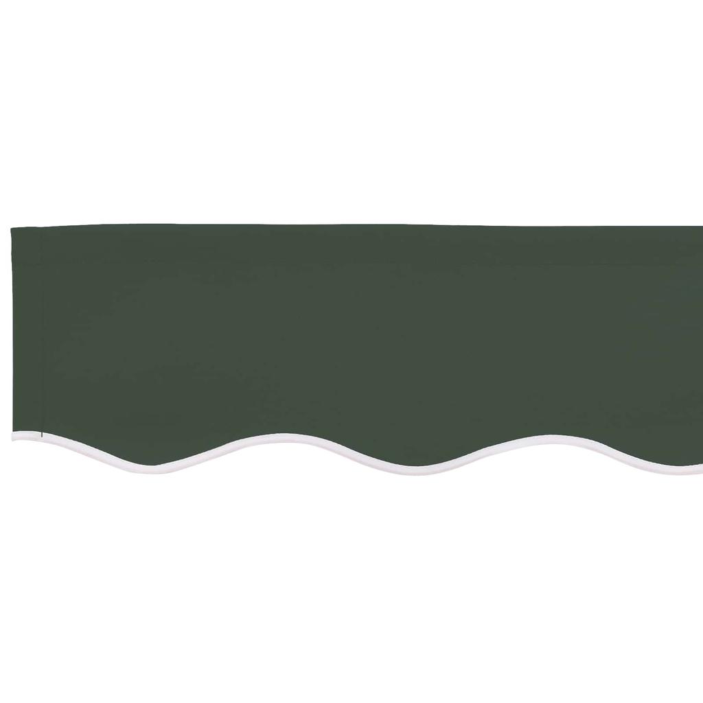 Awning Valance Replacement Dark Green 281 x 20 cm Polyester