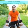 1/2pcs Bike Rearview Mirror 360° Adjustable Rotatable Handlebar Convex Mirror Safe Wide Angle For Bicycle Cycling Outdoor Sports