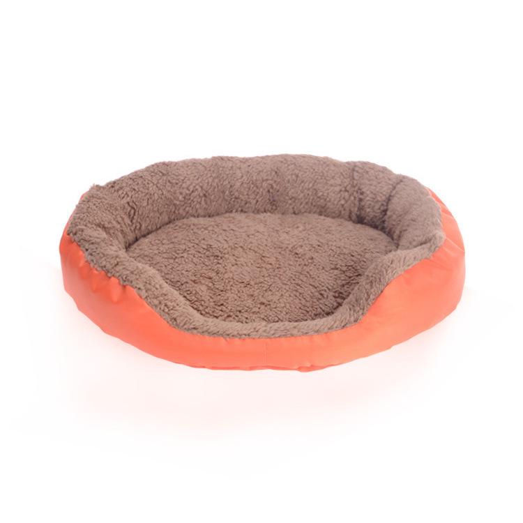 Warm Candy Color Pet Bed: Fast Delivery for Cats & Large Dogs