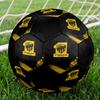 1pc Al-Ittihad FC Soccer Ball Size 5 Indoor Soccer Ball Fashion Colorful Backyard Game - Great For Sports Fans Gift HE13