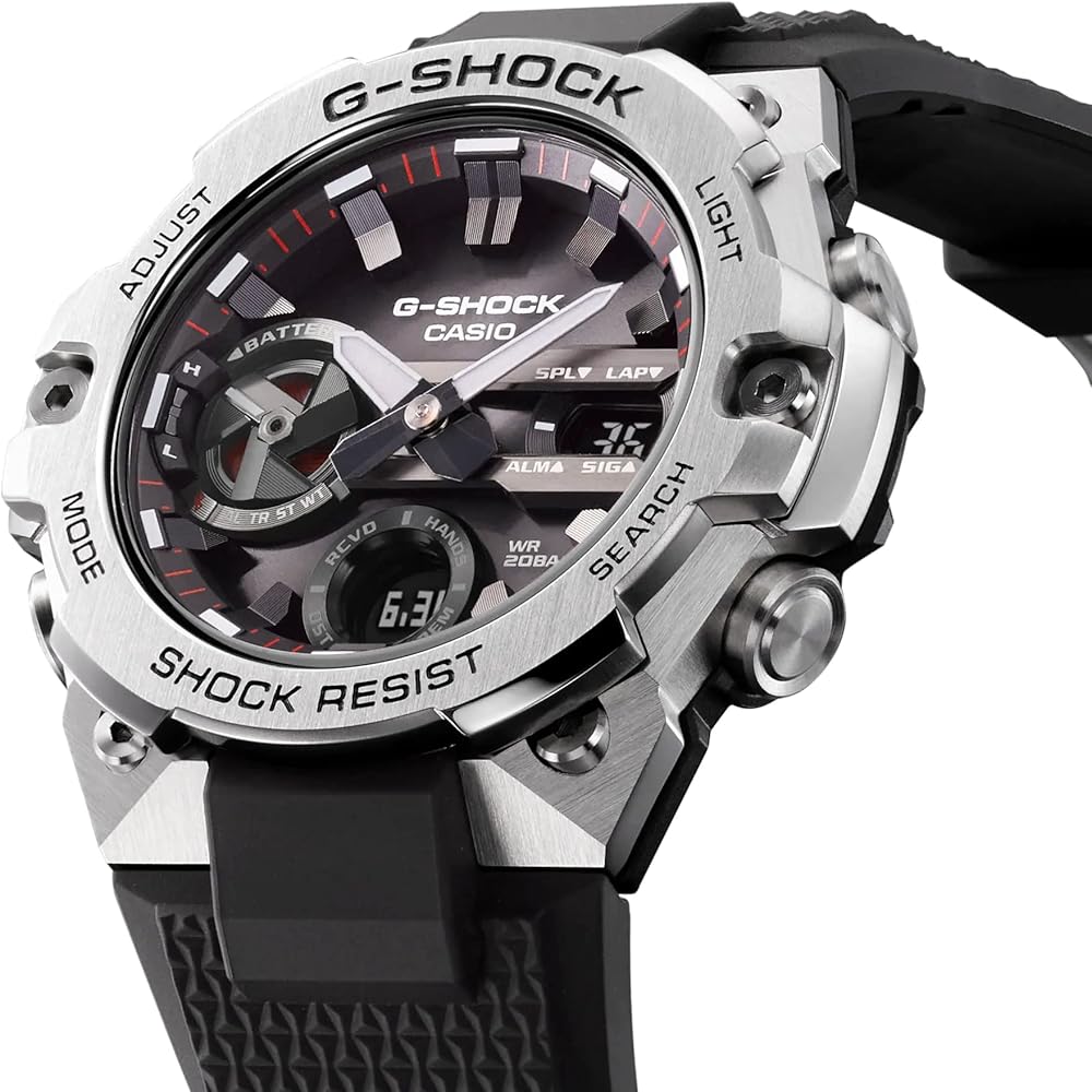 Casio G-Shock G-Steel Bluetooth Men's Watch Tough Solar Stainless Steel GST-B400-1A