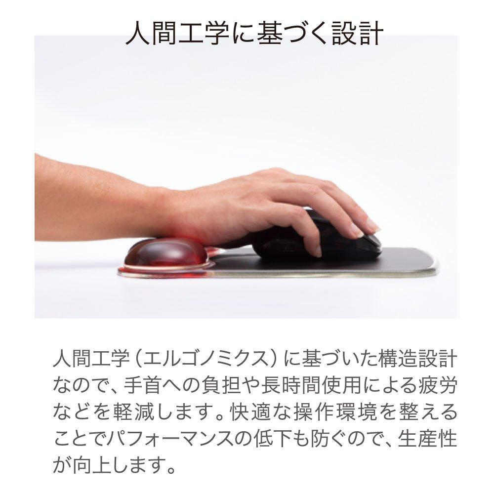 Kensington GEL Wave Mouse Pad K62402JP (Red)