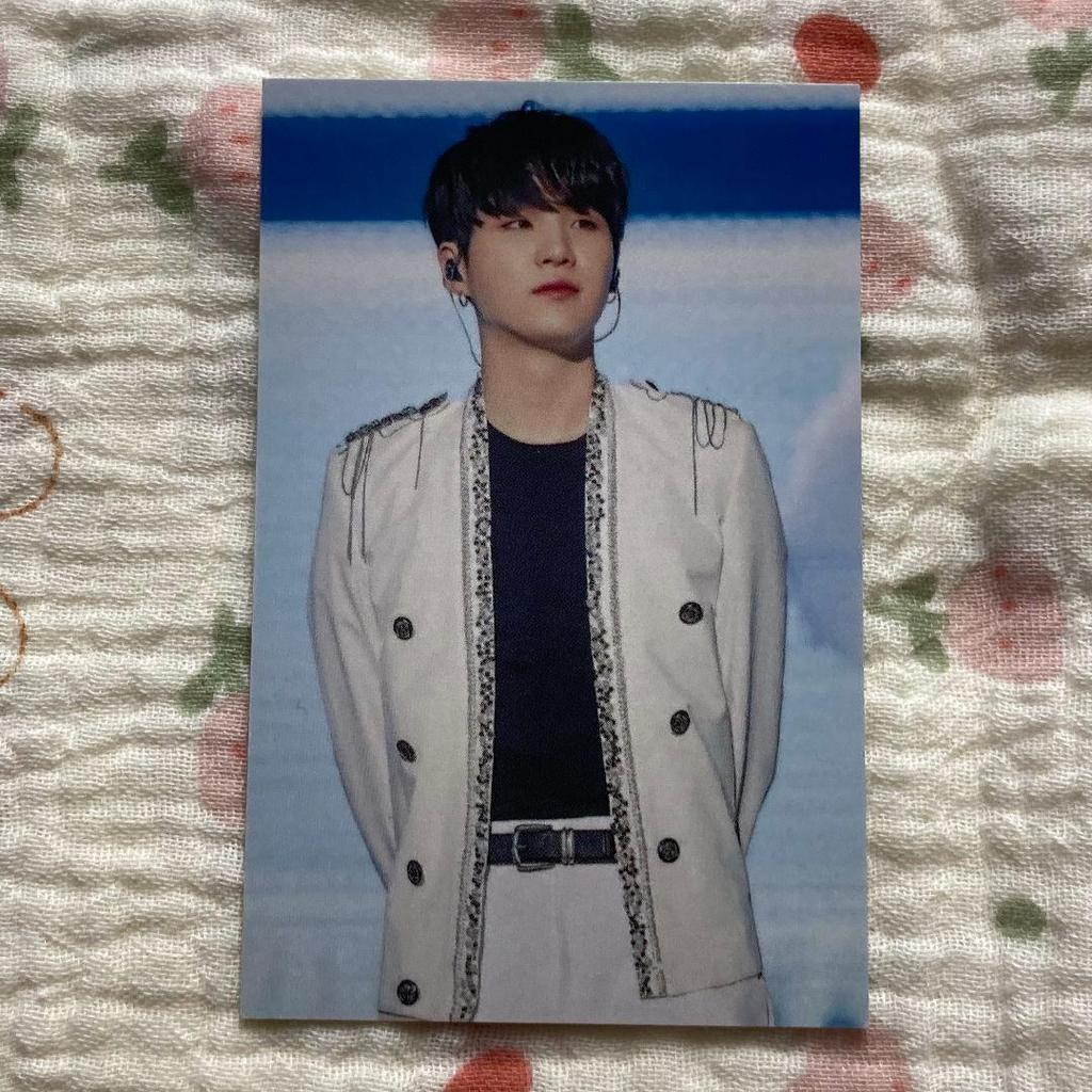 [USED] BTS Yoongi Fan Meeting DVD Japan Exclusive Trading Card