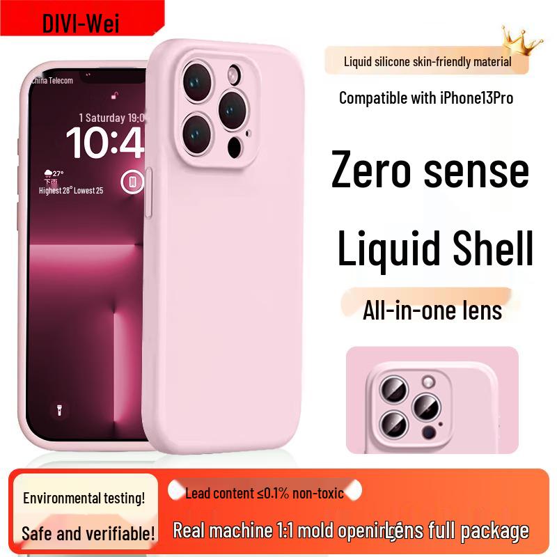 First Guard Zero-Feel Flüssigsilikon iPhone-Hülle