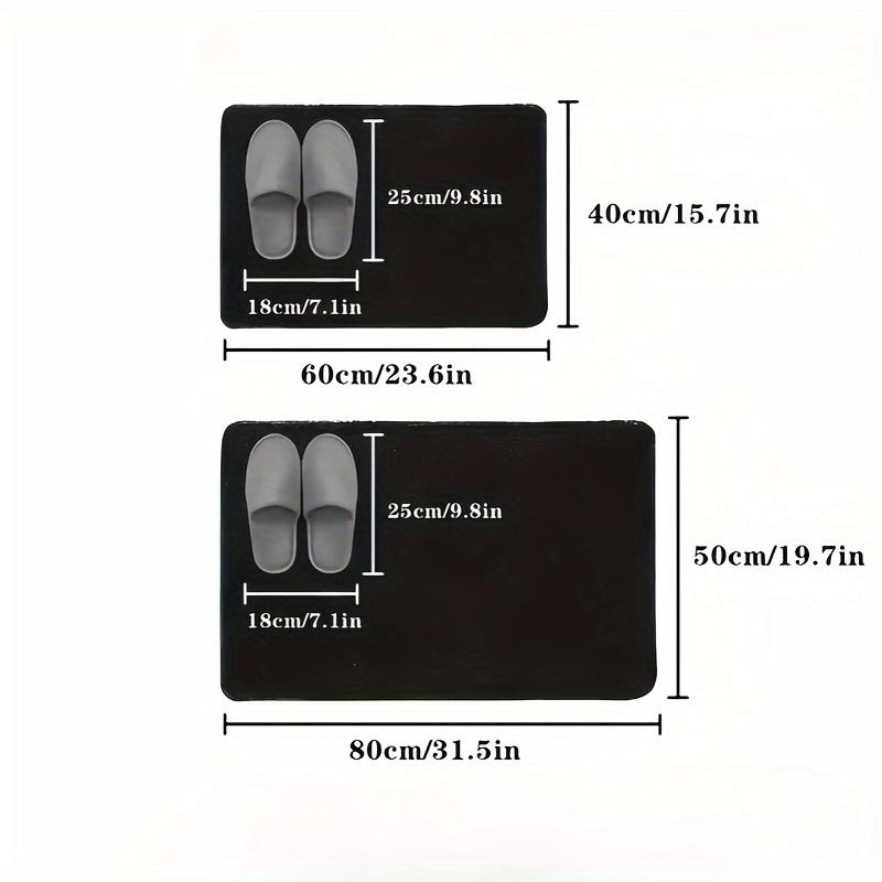 1pc Flower Diatomite Bath Mat - Super Absorbent, Quick-Dry, Anti-Slip, Decorative Shower Rug, Easy To Clean, Strong Adsorption