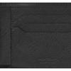 Montblanc Brand Print Solid Color Six Card Slot Leather Wallet Men Wallet Black 130315
