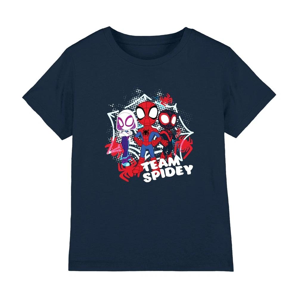 Spidey & His Amazing Friends Team Spidey Boys T-Shirt 7-13 Years, Navy 2XL