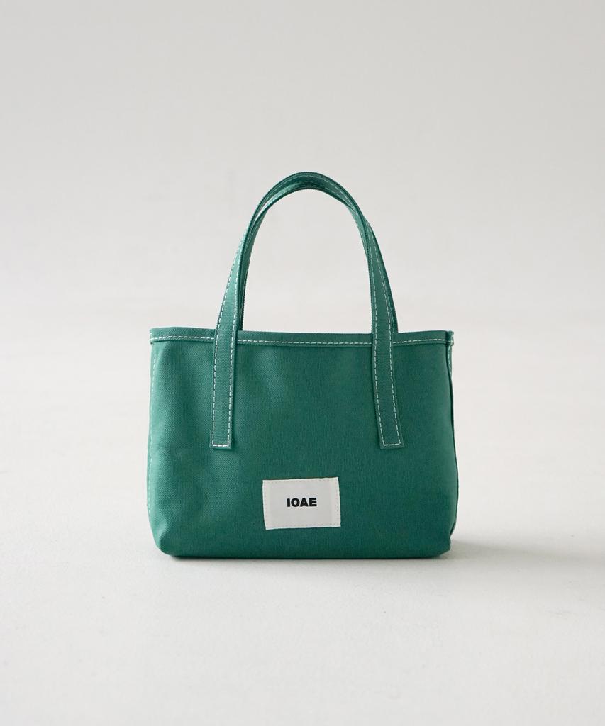Ecrit Ioe Mini Canvas Tote Bag - Green